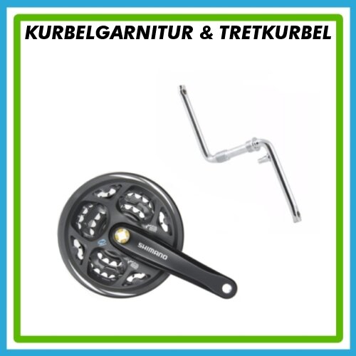 Kurbelgarnitur & Tretkurbel