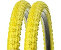 Kenda K-51 Fahrradreifen BMX in Gelb 58-406 (20 x 2.25)