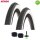 2 x Kenda K-141 28" Fahrradreifen Schwarz/Weiß 40-635 (28 x 1 1/2) + 2 passende Schläuche AV