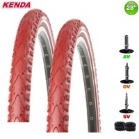 Kenda K-935 Premium Fahrradreifen Fahrradmantel Rot...