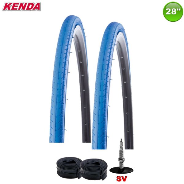 Kenda 28" Kontender K-196 Rennradreifen Mantel Blau ( 26-622 ) 700 x 26C