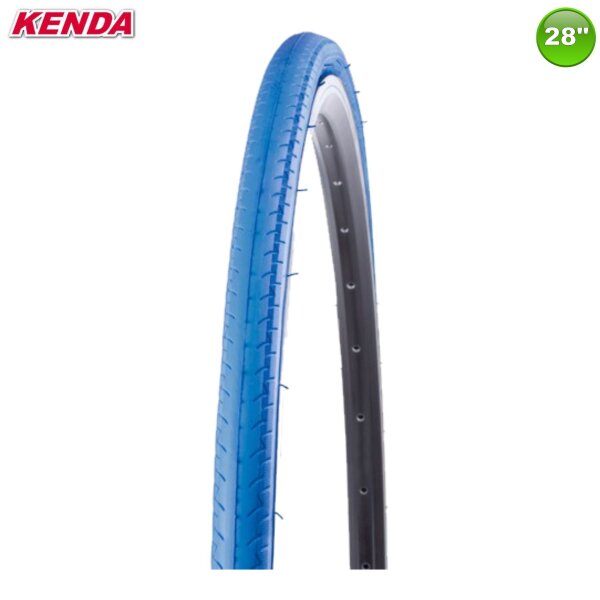 1 x Kenda 28" Kontender K-196 Rennradreifen in Blau 26-622 (28 x 1,10)