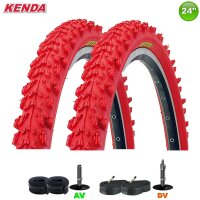 Kenda 24" Pyscho K-829 MTB Fahrradreifen in Rot...