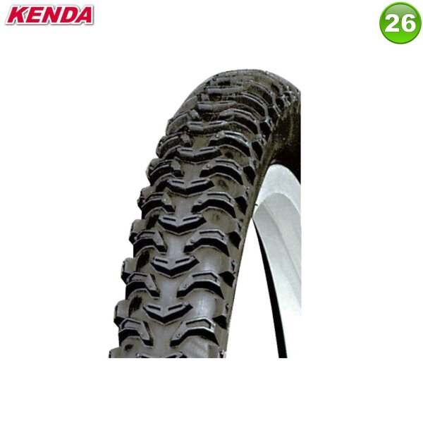 1 x Kenda K-846 Bear Claw 26" MTB Fahrradreifen Fahrradmantel Schwarz 54-559 ( 26 x 2.10 )