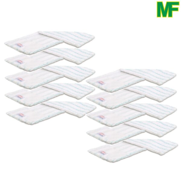 10 x PREMIUM Wischmopp Bodenwischer Mikrofaser 80 cm