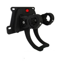 Lenkerkorb mit Stabilisator abnehmbar Korb Schwarz