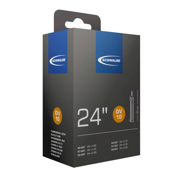 Schwalbe Fahrradschlauch 24 DV10 Fahrrad Schlauch