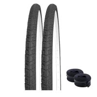 2 x Kenda K-830 Fahrradreifen schwarz/weiss 37-622 ( 28 x...