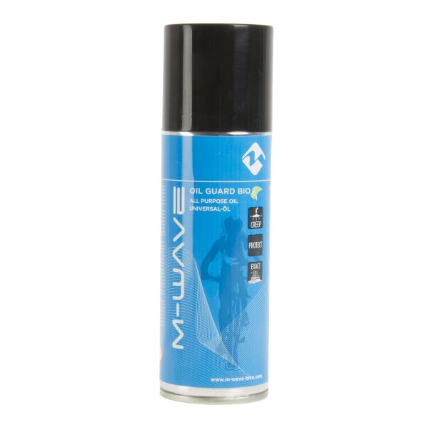 M-WAVE Oil Guard Biodegradable Spezialöl 200 ml(Grundpreis 49,95 EUR/1 L) Fahrradkettenöl Fahrradöl