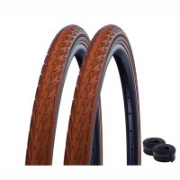 2 x Schwalbe Delta Cruiser Plus Fahrradreifen mit Reflex...