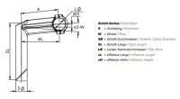 Promax Lenkervorbau Ahead Neigungswinkel verstellbar von -10° bis +90° - 31,8 mm