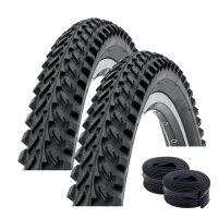 2 x Kenda 24" MTB K-898 Fahrradreifen in Schwarz...