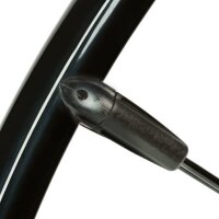 hebie 28 Zoll Fahrrad Schutzblechset 28" Schwarz Glanz 53 mm Schutzblech