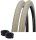 2 x Schwalbe Delta Cruiser Plus 28" Fahrradreifen Fahrradmantel Reflex Creme 40-635 (28 x 1 1/2) + 2 Schwalbe Schläuche DV17