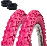 Roverstone 24" Fahrradreifen Fahrradmantel rosa...