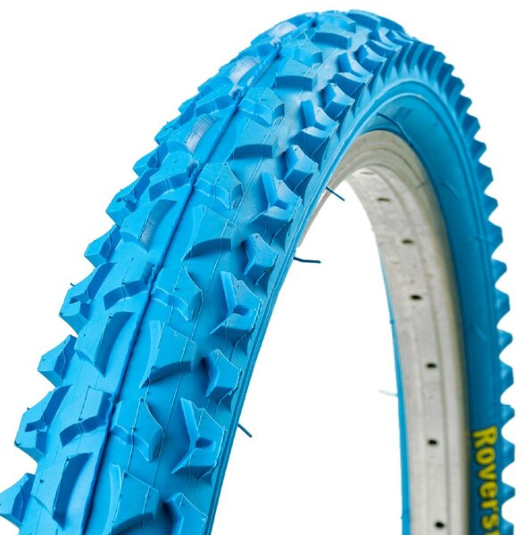 1 x Roverstone 26" Fahrradreifen Fahrradmantel blau 57-559 (26x2,125)