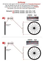 Continental RIDE Tour E-25  Fahrradreifen Fahrradmantel - 32-630 (27,0 x 1,25")