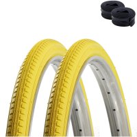 2 x Kenda K-142 Fahrradreifen Fahrradmantel Gelb 40-635...