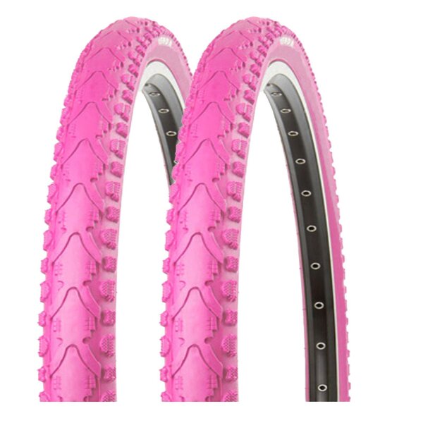 2 x Kenda K-935 Fahrradreifen Fahrradmantel Pink 40-622 (28 x 1,5)