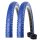 2 x Kenda K-935 Fahrradreifen Fahrradmantel Blau 40-622 (28 x 1,5) + 2 x Schläuche AV