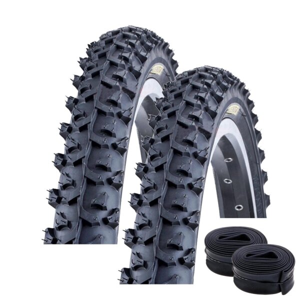 2 x Kenda K-850 20" MTB Schwarz 50-406 (20 x 2.0) + DV-Schläuche