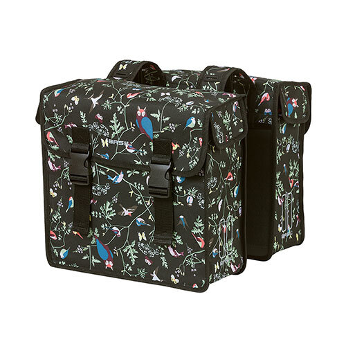 Basil Wanderlust - doppelte Fahrradtasche - 35 Liter - charcoal, 44,99  *