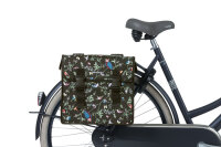 Basil Wanderlust - doppelte Fahrradtasche - 35 Liter - charcoal