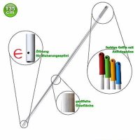 Wischmopp Set "Premium" 60 cm Mikrofaser - 10 x Wischmopp