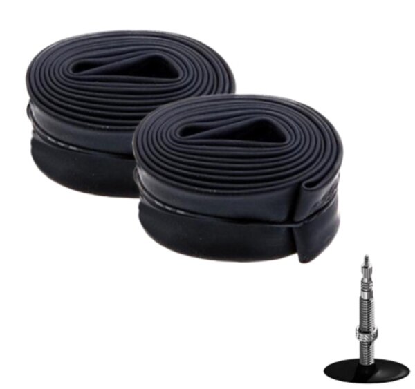 2 x maxxi4you Fahrradschlauch SV 27/28" Zoll 28/47-622/635 (27 x 1 1/4 - 28 x 1 1/2)