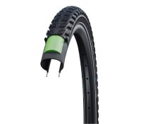 Schwalbe Marathon 365 GreenGuard E-50 Fahrradreifen Schwarz mit Reflex 47-622 (28 x 1,75)