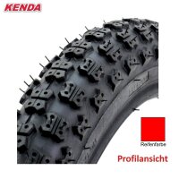 Kenda 20" BMX K-50 Fahrradreifen in Rot 57-406 (20 x...