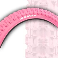 2 x Kenda 20" BMX K-50 Fahrradreifen in Pink 57-406 (20 x 2,125)  + 2 passende DV Schläuche