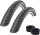 2 x Schwalbe Big Apple RaceGuard Fahrradreifen E-25 Fahrradmantel Decke mit Reflexstreifen 50-622 (28 x 2.00") + 2 Schwalbe DV19 Schläuche