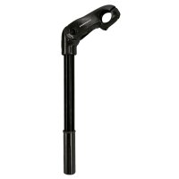 Promax 1" verstellbarer Fahrrad Lenkervorbau schwarz Klemmung Ø 25,4 mm 0 bis 50° verstellbar Lenker Vorbau