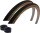 2 x Roverstone 28" Fahrradreifen Schwarz/Braun 40-635 (28 x1  1/2 ) + 2 Schläuche DV