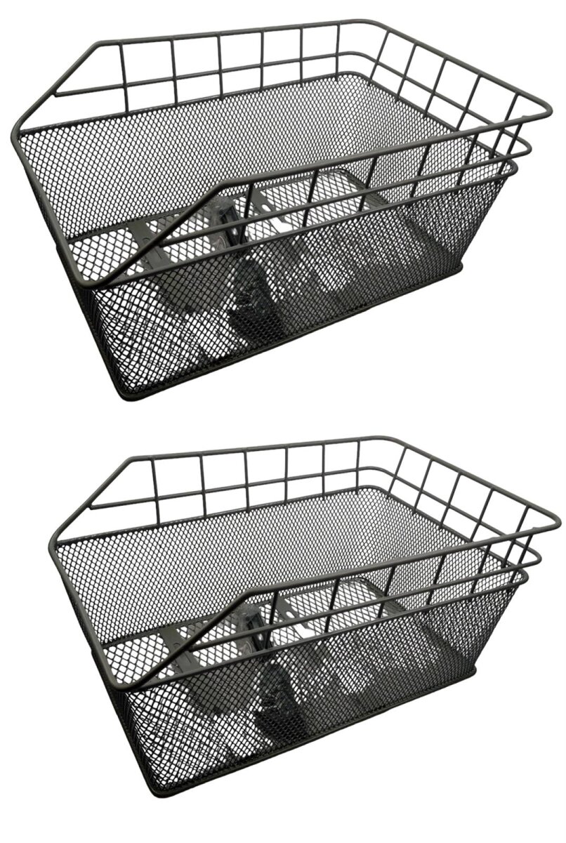 Fahrrad Hinterradkorb Gepcktrgerkorb Schultaschenkorb Korb schwarz/,  18,99  *