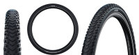 Schwalbe Marathon Mondial Performance Fahrradreifen RaceG E-50 Schwarz-Reflex 47-622 (28 x 1,75")