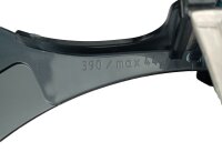 Hebie Chainguard Fahrradkettenschutz 42/44/48 Zähne schwarz-transparent