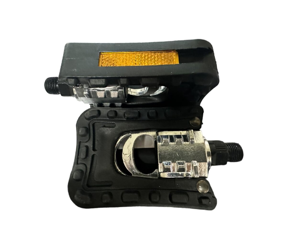 shimano pedals and cleats Shimano PD-M520 Bicycle Pedals w Cleats Pedal Set PD M520 Black Mounta –  Ultimate Sports main image 0