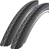 Schwalbe Marathon PLUS Performance SmartGuard E-25 Fahrradreifen Drahtreifen schwarz  47-507 (24 x 175)