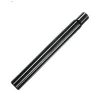 Humpert Ergotec Alu Kerzensattelstütze Ø 25,4 - 27,2 mm/ Länge 400 mm in schwarz und silber