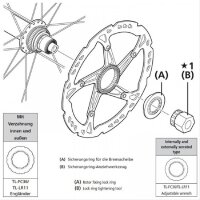 Shimano TL-LR 10 Verschlussring-Werkzeug für Kassetten & Bremsscheiben