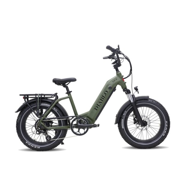 DIABLO E-BIKE, XR2 7DR SHIMANO, MATT GREEN TR231490275