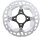 Shimano Deore XT 140/160/180/203mm Fahrrad Bremsscheibe RT-MT800 in Silber/Schwarz