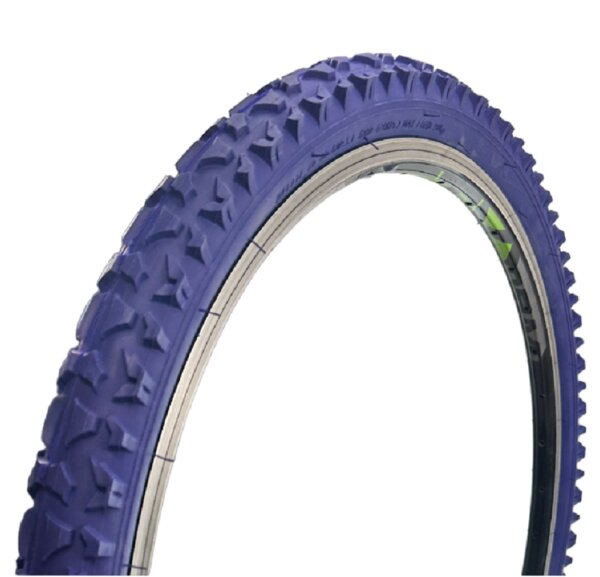 1 x Roverstone 24" Fahrradreifen Fahrradmantel Dunkelblau 57-507  (24x2,125)