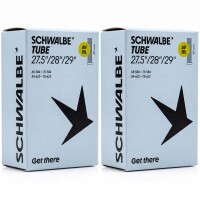 Schwalbe AV19L Fahrradschlauch AV 40 mm 27,5/28/29 Zoll