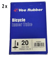 VEE Rubber Fahrradschlauch 20" mit SV Ventil...