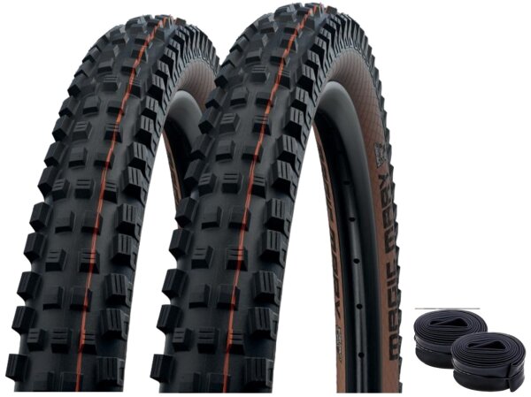 Faltreifen Schwalbe Magic Mary Evolution Super Gravity E-50 Schwarz/Bronze 62-584 (27.5x2.40)