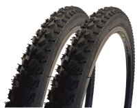 2 x VEE Rubber V157 26" Fahrradreifen Schwarz 50-559...