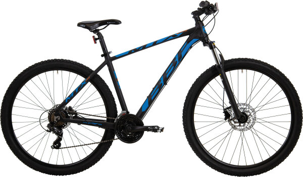 BBF Bike RH 48cm Mountainbike "MTX 29" Schwarz matt